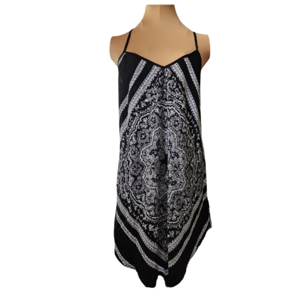 BEBOP Asymmetrical Handkerchief Dress Women's Medium